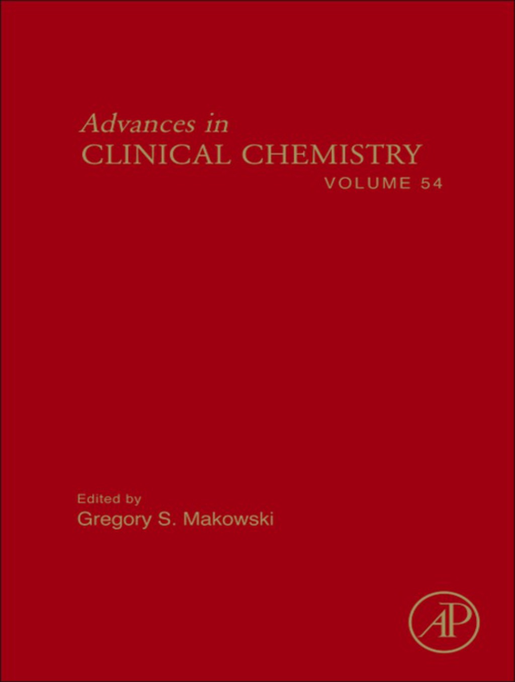 Advances in Clinical Chemistry â€“ PDF/EPUB Version Downloadable
