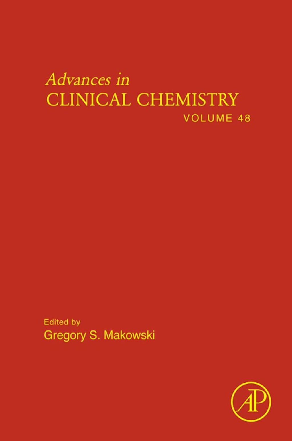 Advances in Clinical Chemistry â€“ PDF/EPUB Version Downloadable