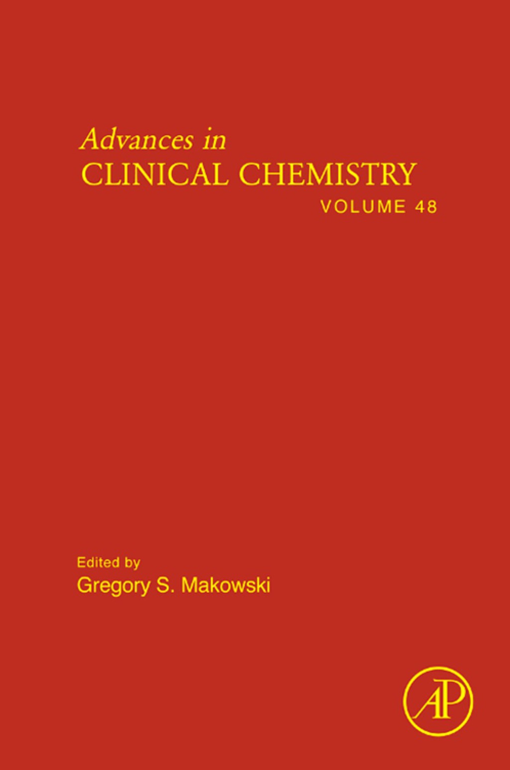Advances in Clinical Chemistry â€“ PDF/EPUB Version Downloadable