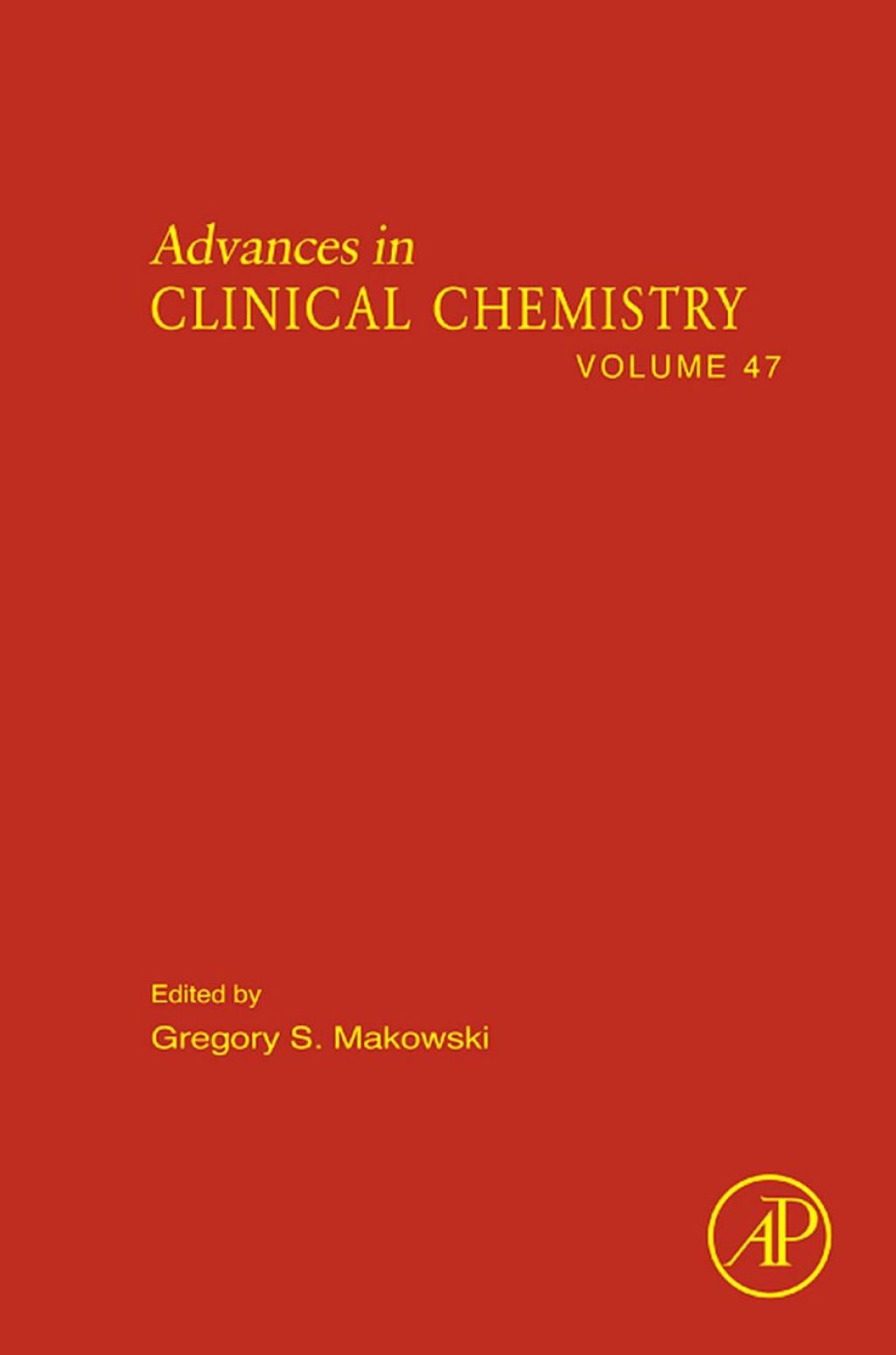 Advances in Clinical Chemistry â€“ PDF/EPUB Version Downloadable