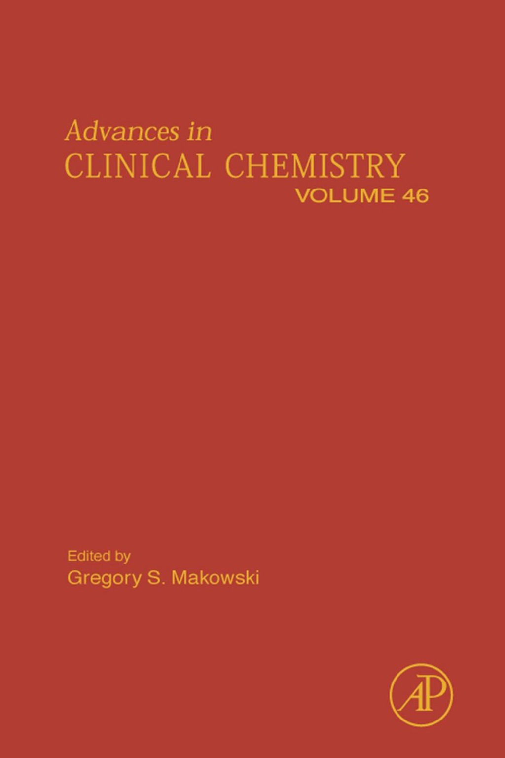Advances in Clinical Chemistry â€“ PDF/EPUB Version Downloadable