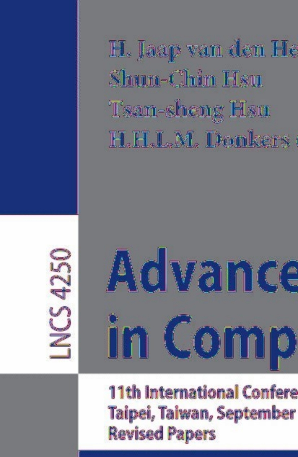 Advances in Computer Games 11th International Conference, ACG 2005, Taipei, Taiwan, September 6-8, 2005. Revised Papers 1st Edition â€“ PDF/EPUB Version Downloadable