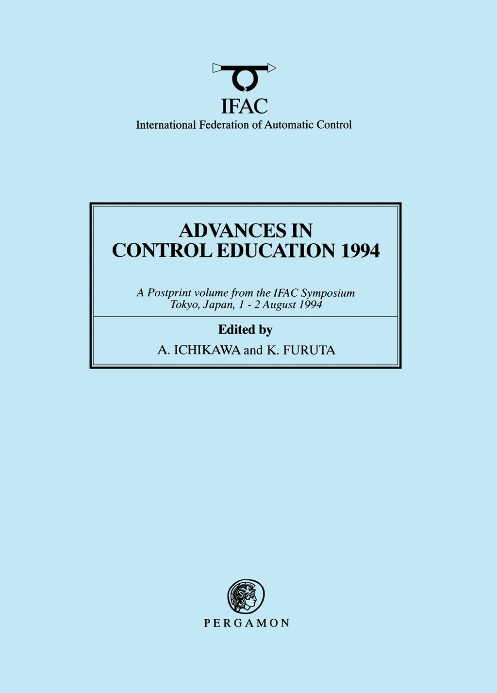 Advances in Control Education 1994  â€“ PDF/EPUB Version Downloadable