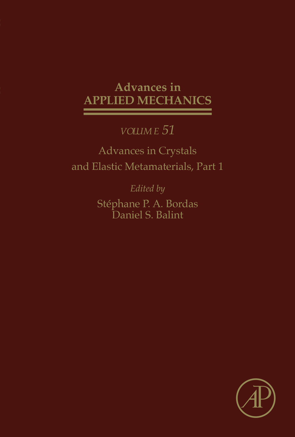 Advances in Crystals and Elastic Metamaterials, Part 1 â€“ PDF/EPUB Version Downloadable