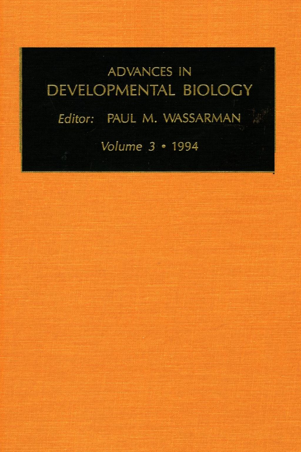 Advances in Developmental Biology, Volume 3a  â€“ PDF/EPUB Version Downloadable