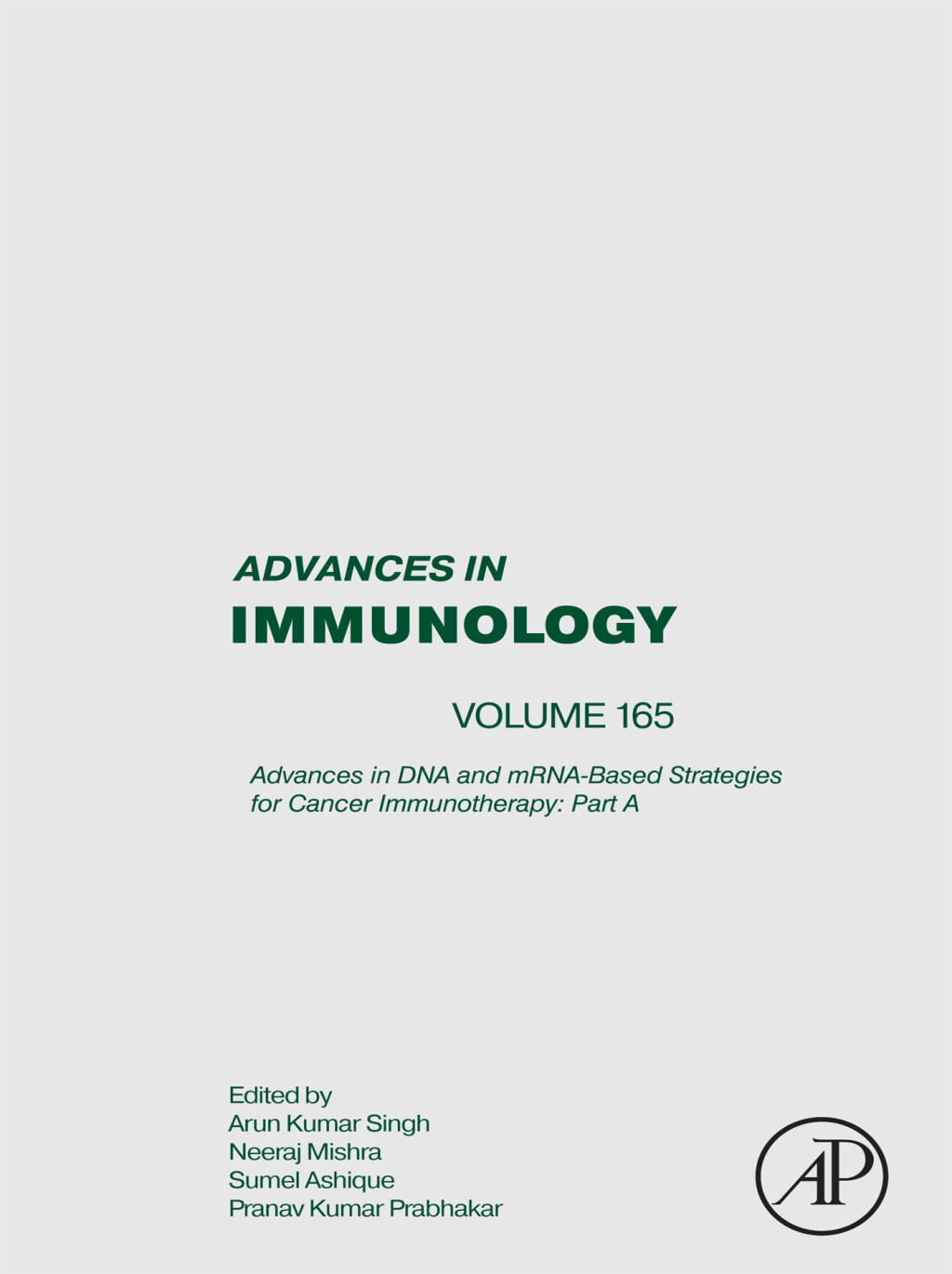 Advances in DNA and mRNA-Based Strategies for Cancer Immunotherapy: Part A â€“ PDF/EPUB Version Downloadable