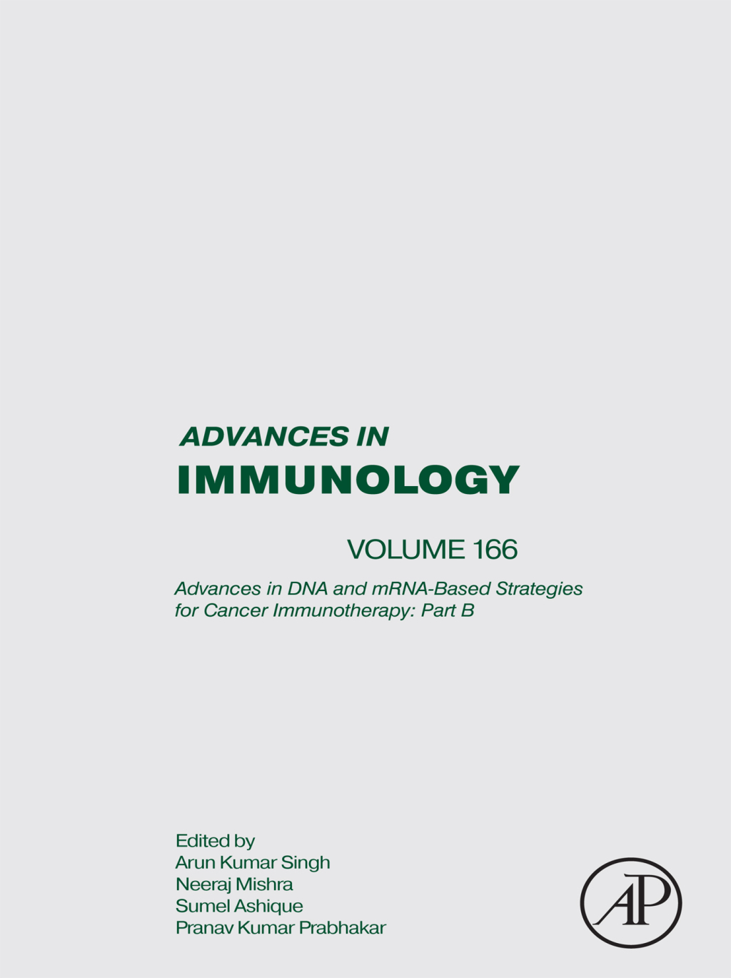 Advances in DNA and mRNA-Based strategies for Cancer Immunotherapy: Part B â€“ PDF/EPUB Version Downloadable