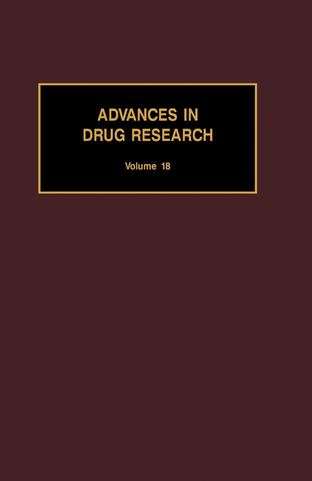 Advances in Drug Research – PDF/EPUB Version Downloadable Advances in Drug Research – PDF/EPUB Version Downloadable - Image 1