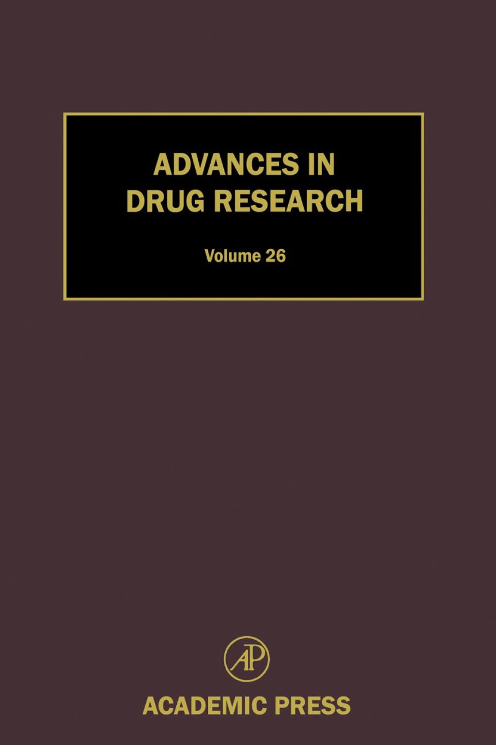 Advances in Drug Research  â€“ PDF/EPUB Version Downloadable