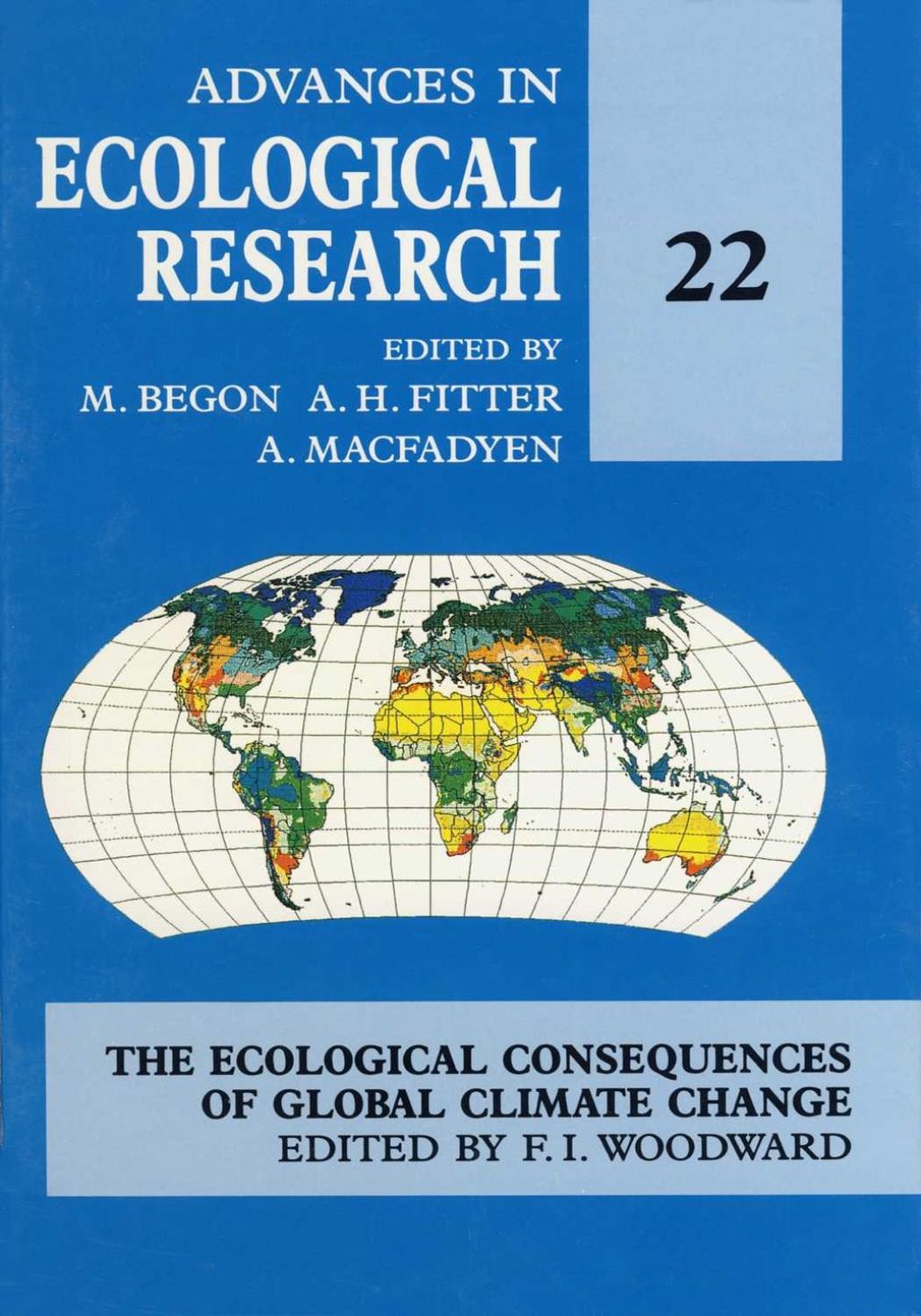 Advances in Ecological Research: The ecological consequences of global climate change  â€“ PDF/EPUB Version Downloadable