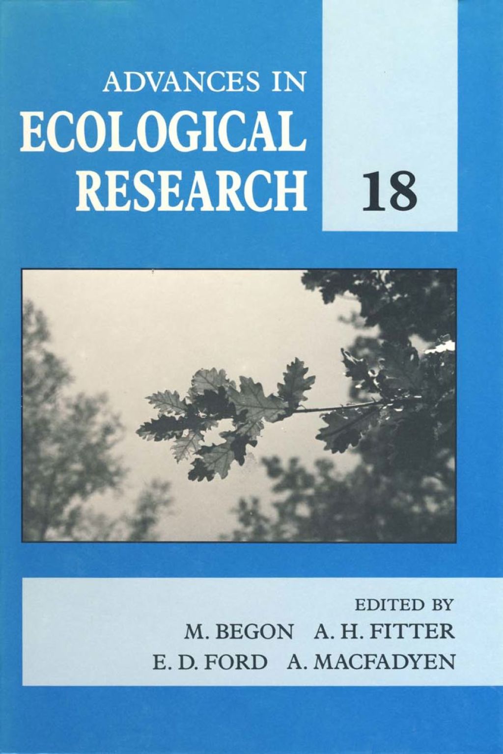 Advances in Ecological Research: Volume 18  â€“ PDF/EPUB Version Downloadable
