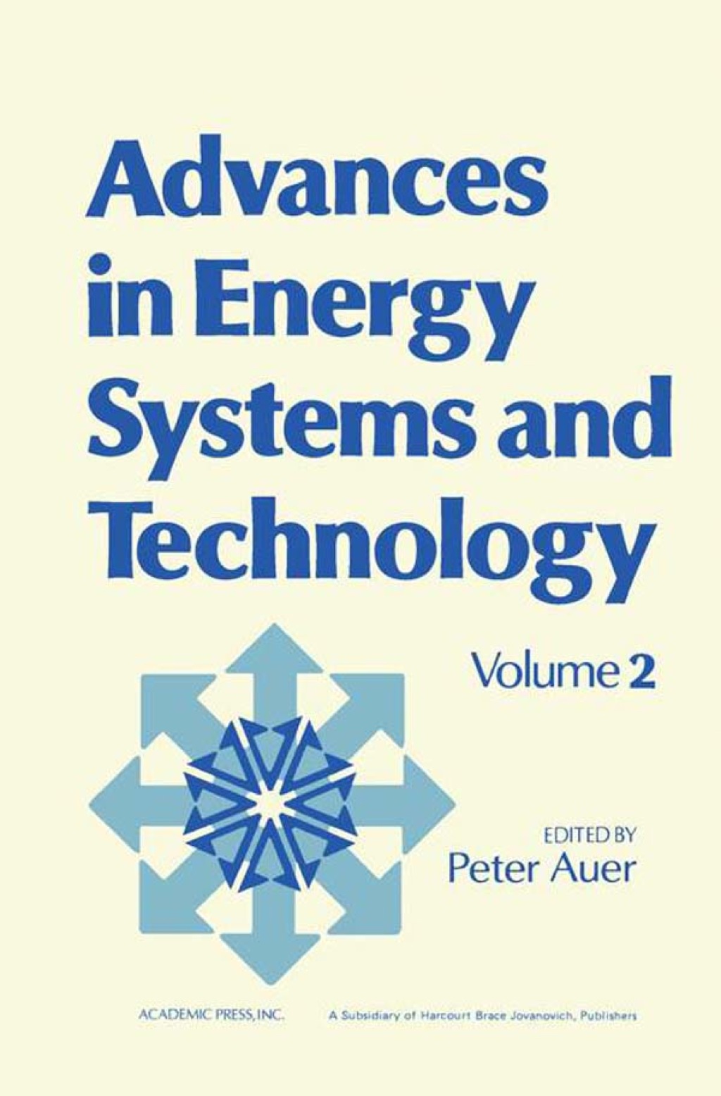 Advances in Energy Systems and Technology: Volume 2  â€“ PDF/EPUB Version Downloadable
