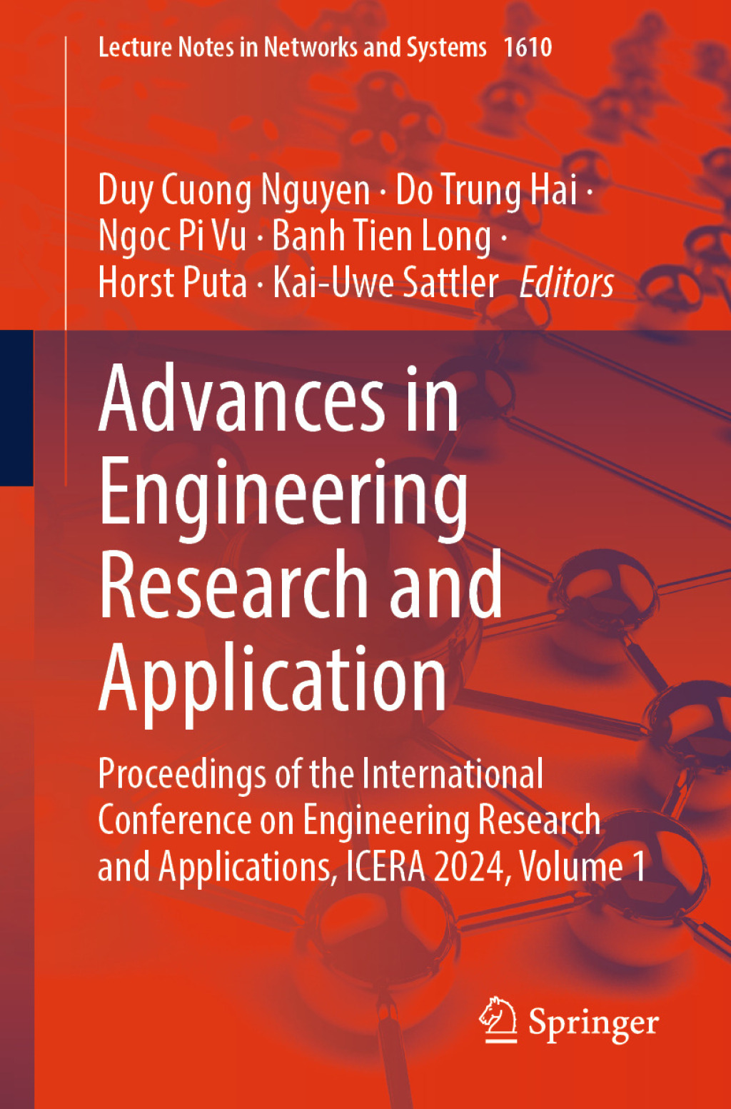 Advances in Engineering Research and Application Proceedings of the International Conference on Engineering Research and Applications, ICERA 2024, Volume 1 â€“ PDF/EPUB Version Downloadable
