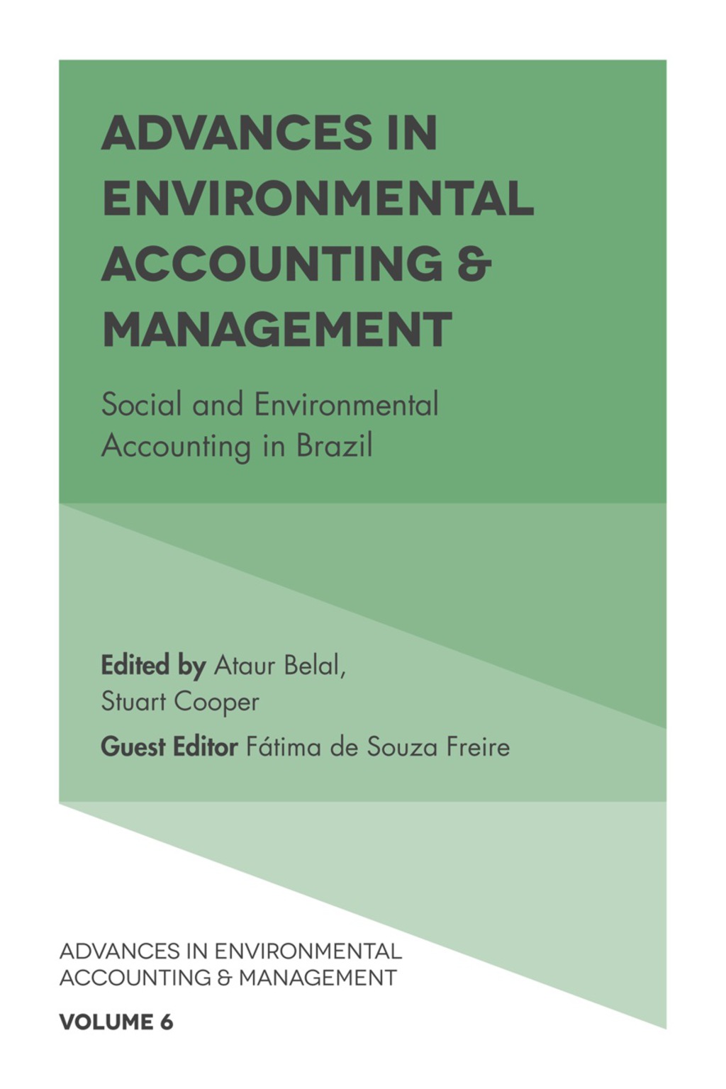 Advances in Environmental Accounting & Management Social and Environmental Accounting in Brazil â€“ PDF/EPUB Version Downloadable