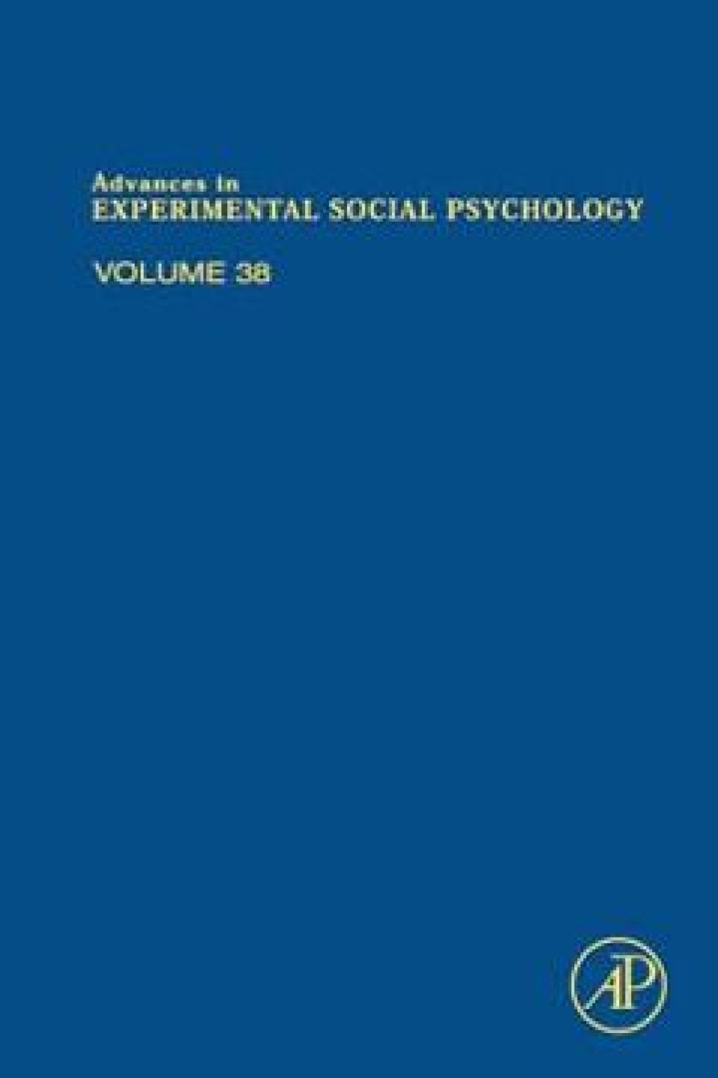 Advances in Experimental Social Psychology â€“ PDF/EPUB Version Downloadable