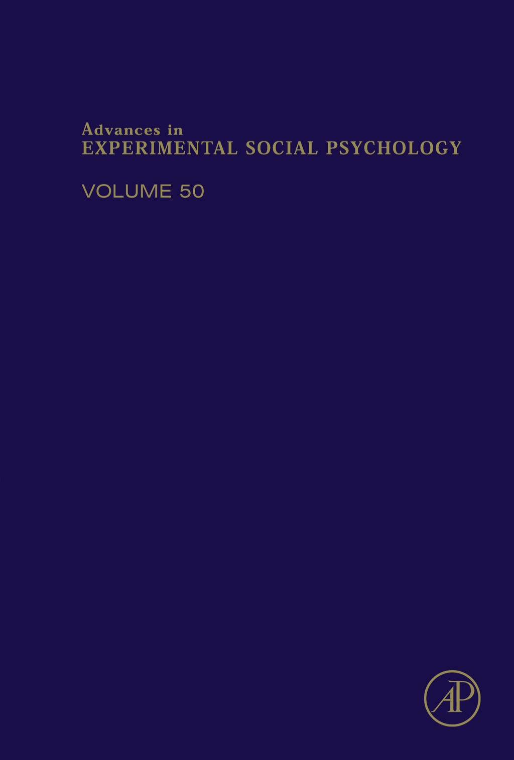 Advances in Experimental Social Psychology â€“ PDF/EPUB Version Downloadable