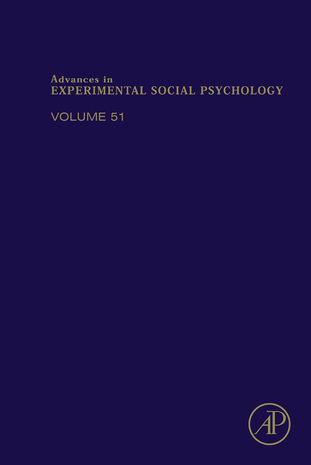 Advances in Experimental Social Psychology â€“ PDF/EPUB Version Downloadable