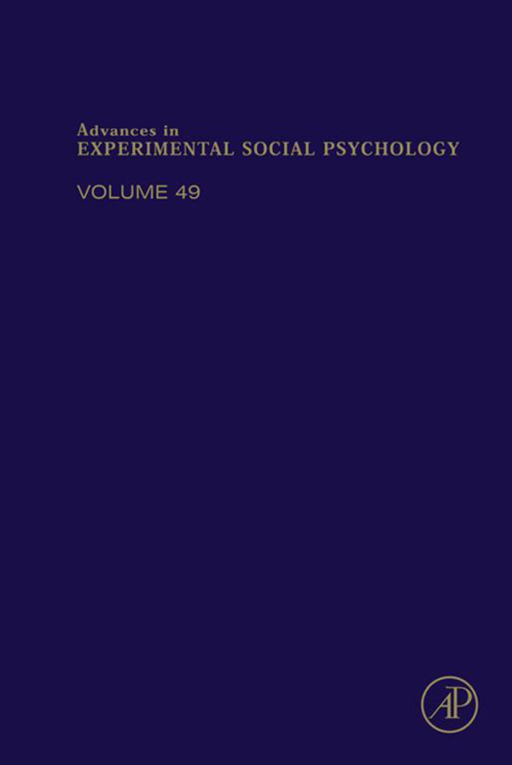 Advances in Experimental Social Psychology â€“ PDF/EPUB Version Downloadable