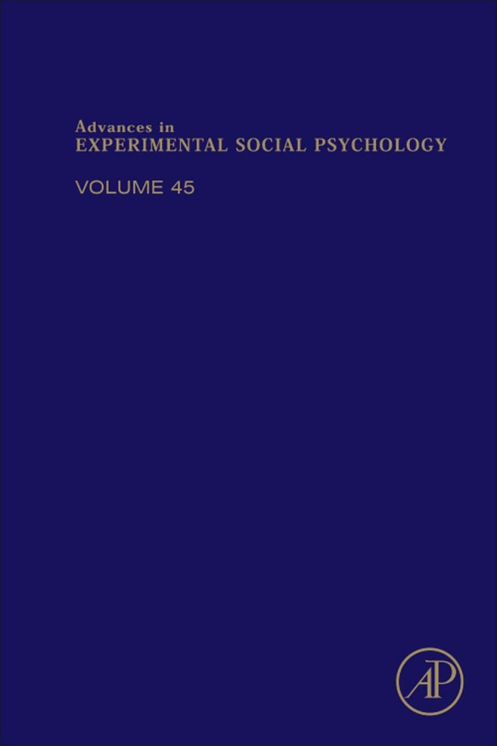 Advances in Experimental Social Psychology â€“ PDF/EPUB Version Downloadable