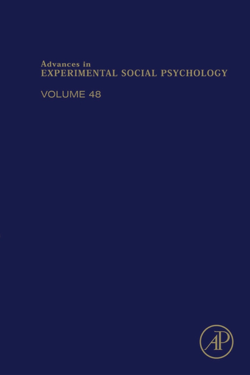 Advances in Experimental Social Psychology 1st Edition â€“ PDF/EPUB Version Downloadable
