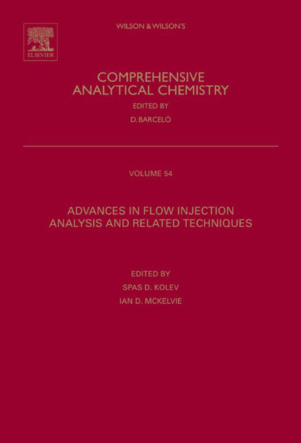 Advances in Flow Injection Analysis and Related Techniques â€“ PDF/EPUB Version Downloadable