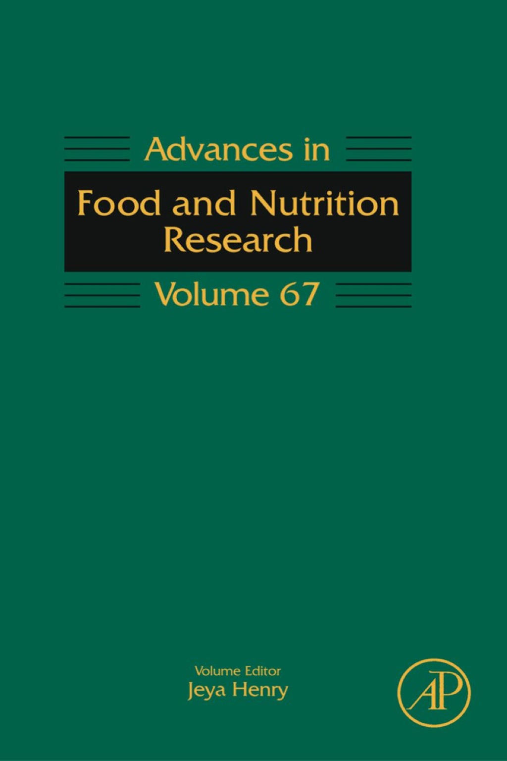 Advances in Food and Nutrition Research â€“ PDF/EPUB Version Downloadable
