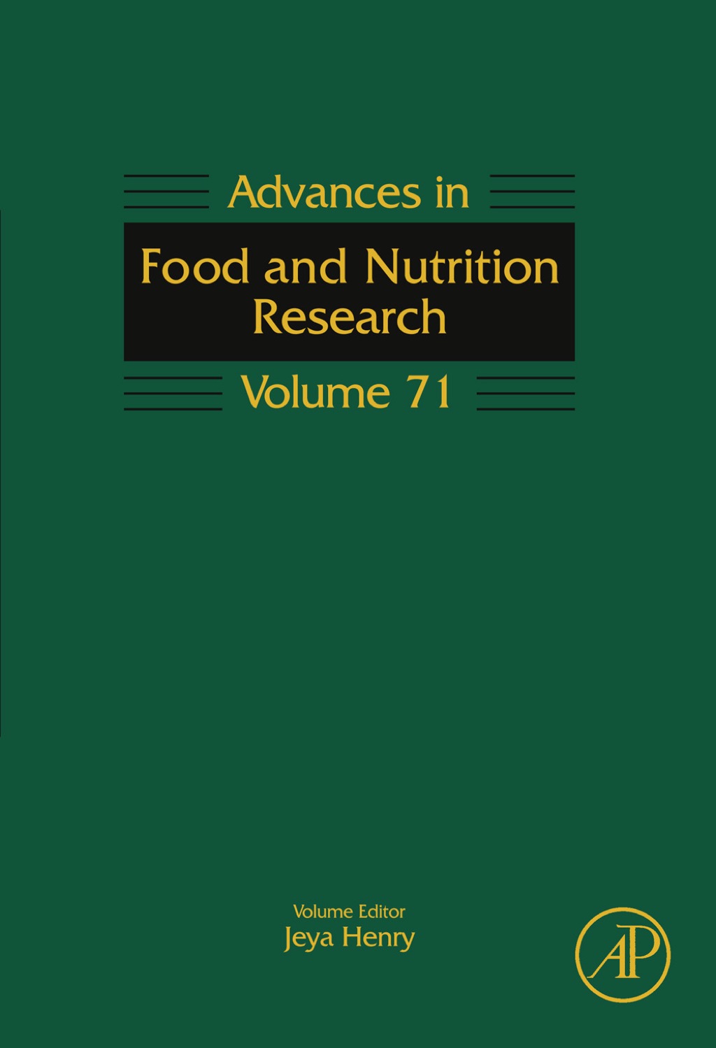 Advances in Food and Nutrition Research â€“ PDF/EPUB Version Downloadable