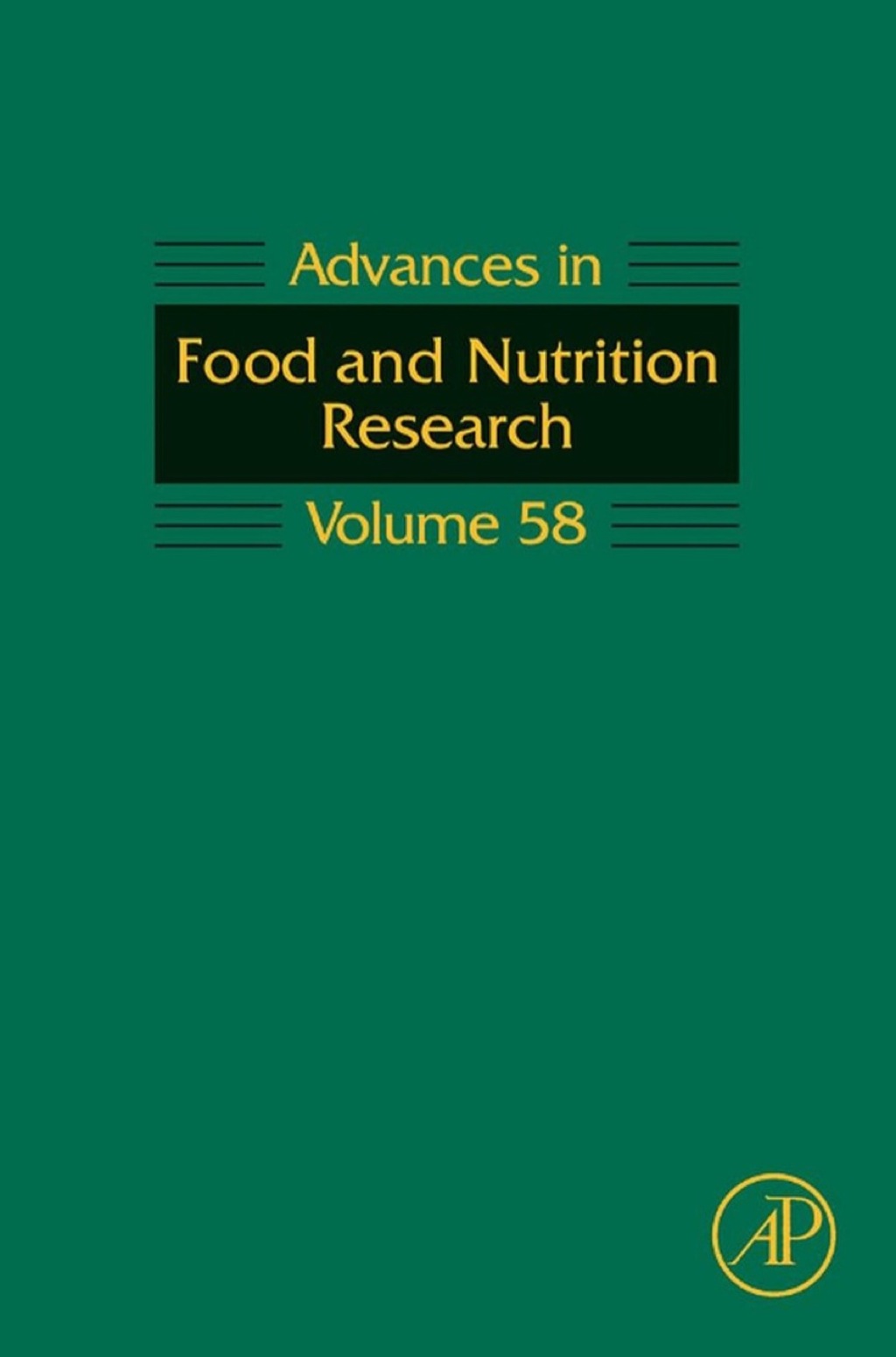 Advances in Food and Nutrition Research: Volume 58 â€“ PDF/EPUB Version Downloadable