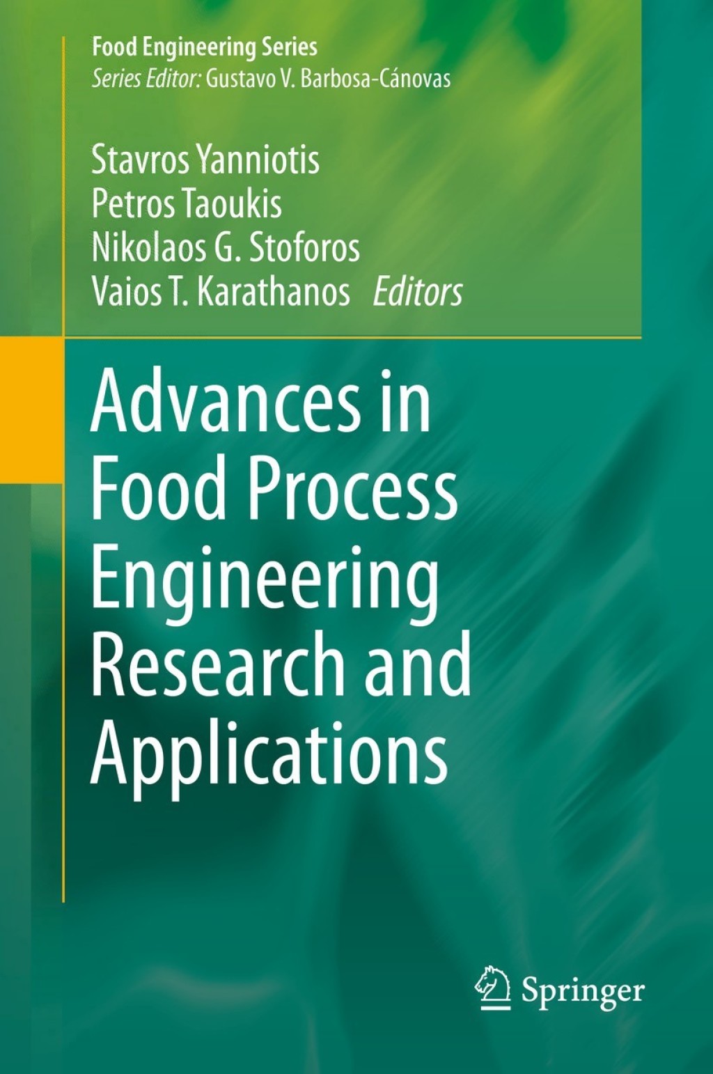 Advances in Food Process Engineering Research and Applications â€“ PDF ...