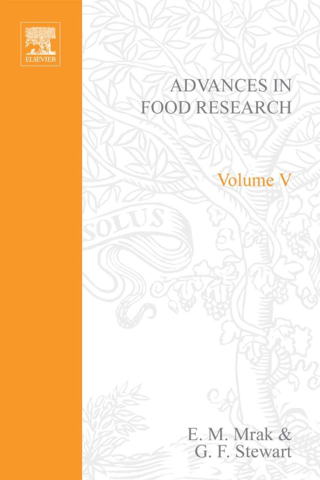 ADVANCES IN FOOD RESEARCH VOLUME 5  â€“ PDF/EPUB Version Downloadable