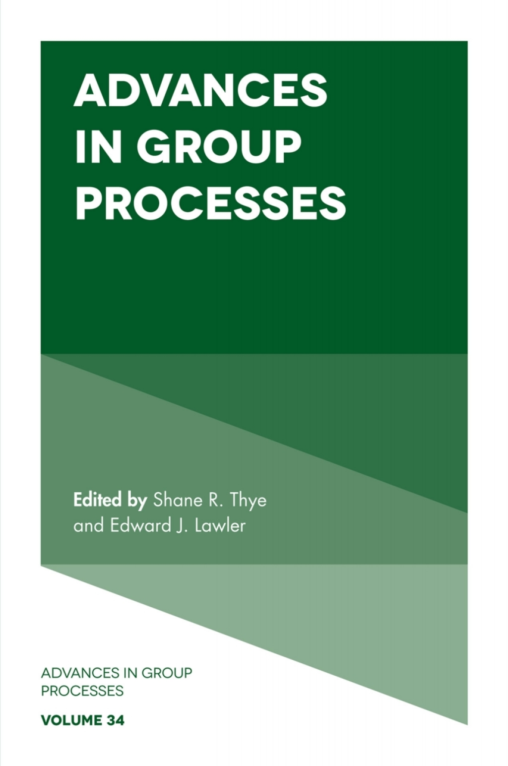 Advances in Group Processes â€“ PDF/EPUB Version Downloadable