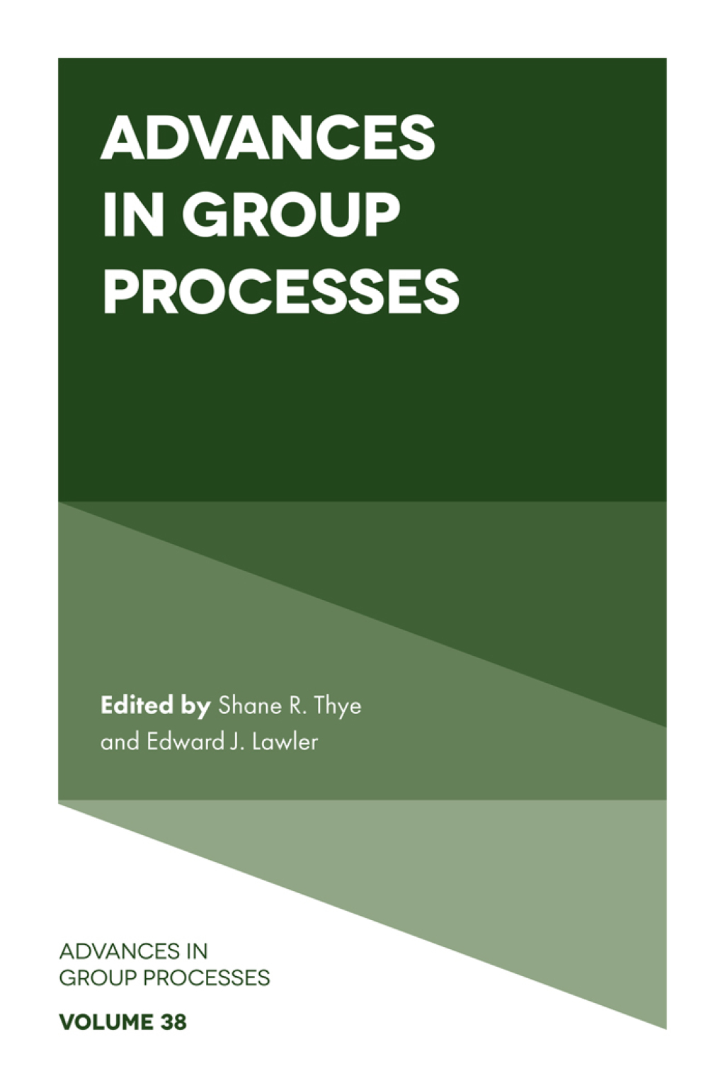 Advances in Group Processes â€“ PDF/EPUB Version Downloadable