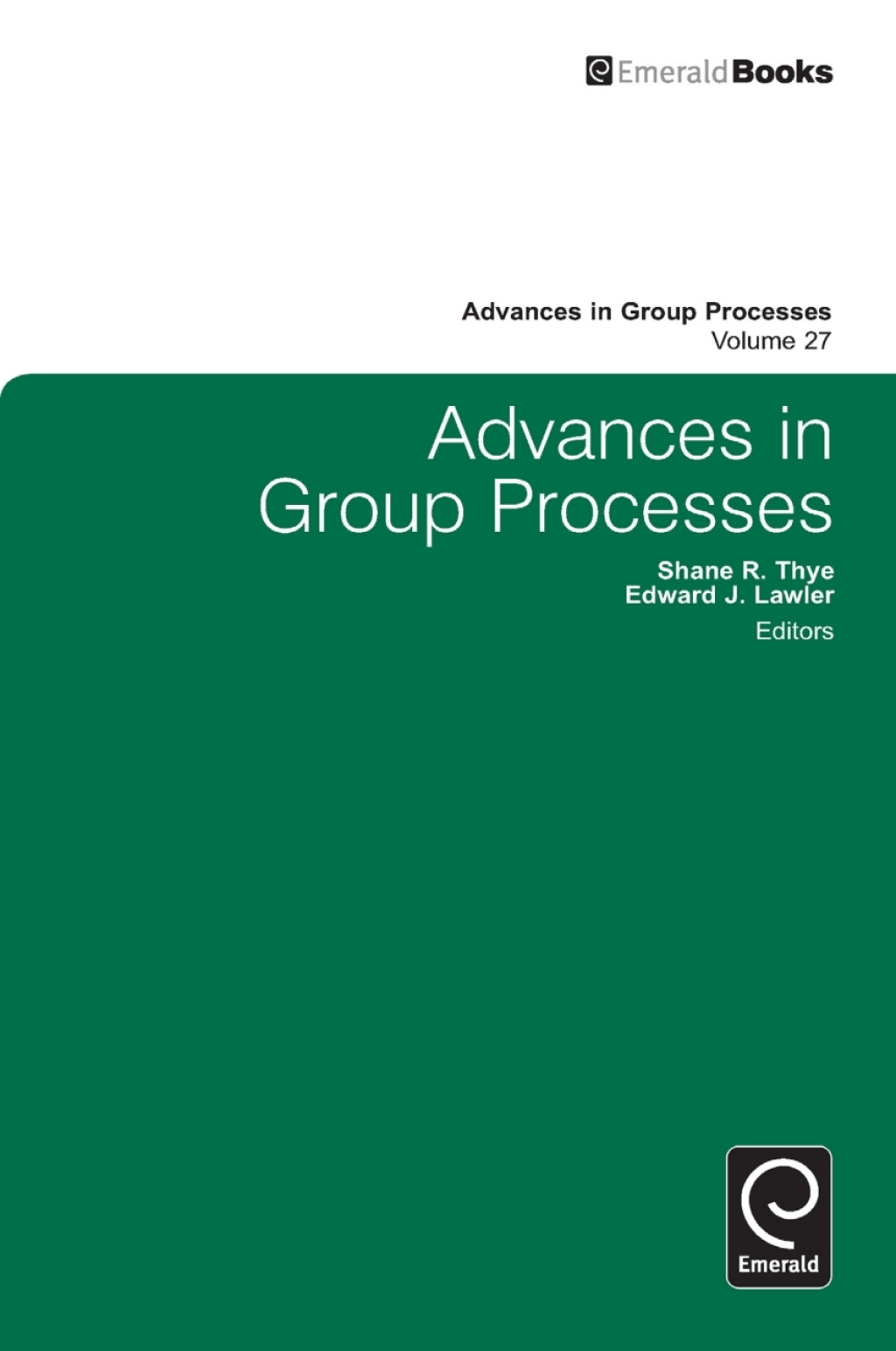 Advances in Group Processes â€“ PDF/EPUB Version Downloadable