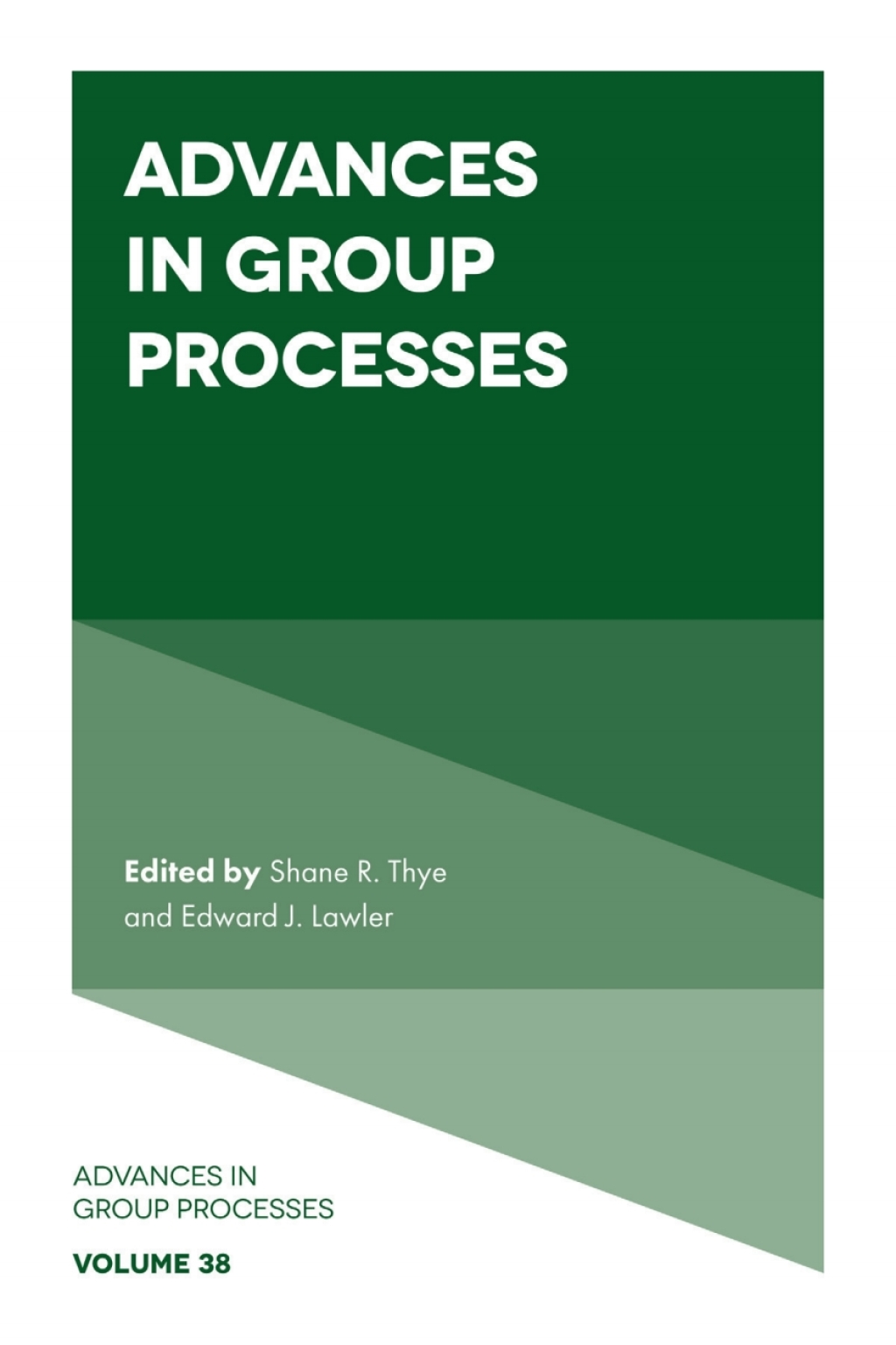 Advances in Group Processes â€“ PDF/EPUB Version Downloadable