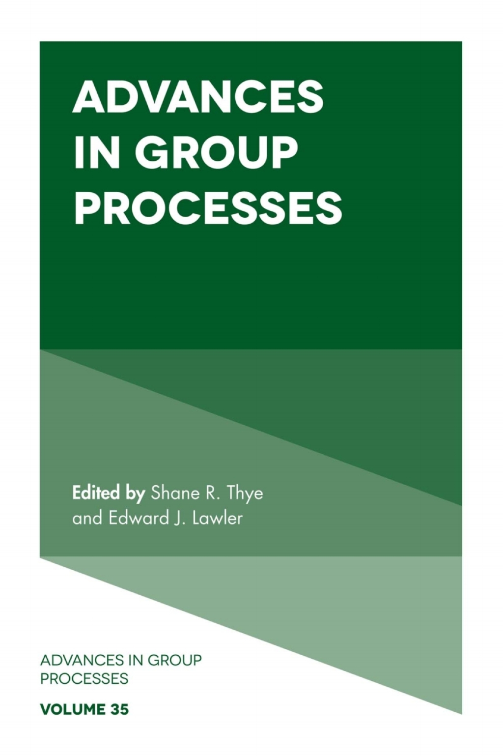 Advances in Group Processes â€“ PDF/EPUB Version Downloadable