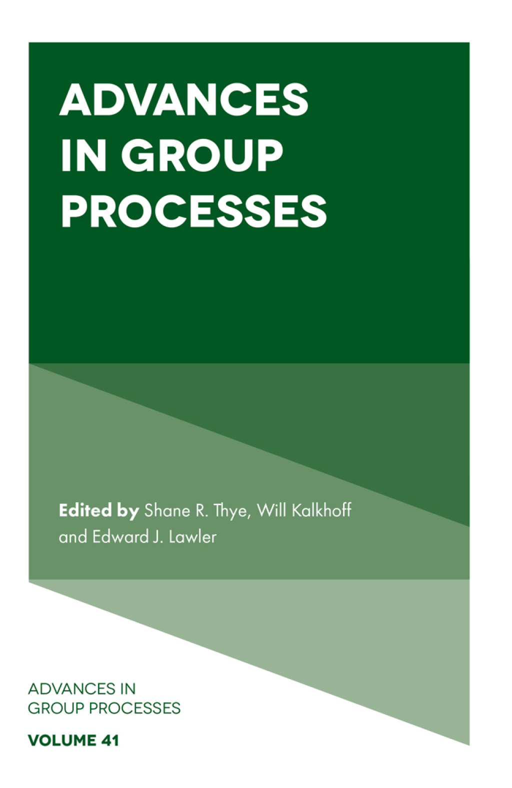 Advances in Group Processes â€“ PDF/EPUB Version Downloadable