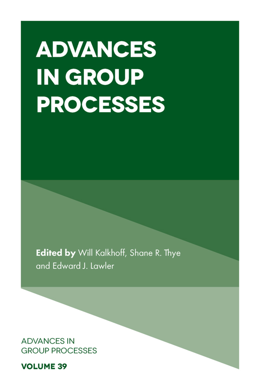 Advances in Group Processes â€“ PDF/EPUB Version Downloadable