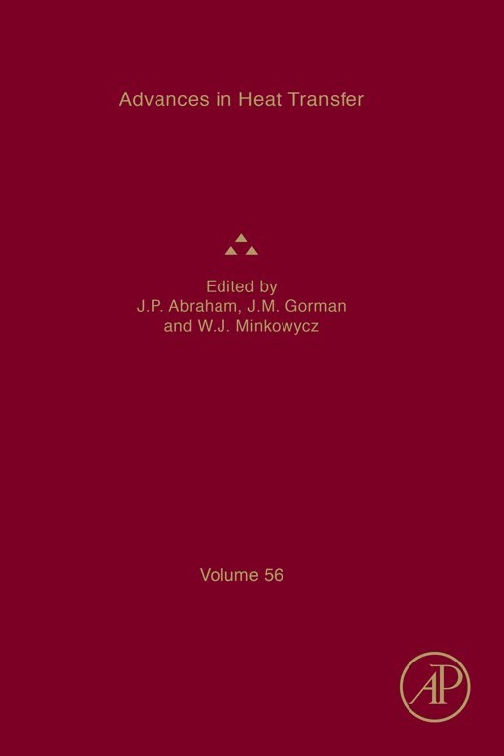 Advances in Heat Transfer 1st Edition â€“ PDF/EPUB Version Downloadable