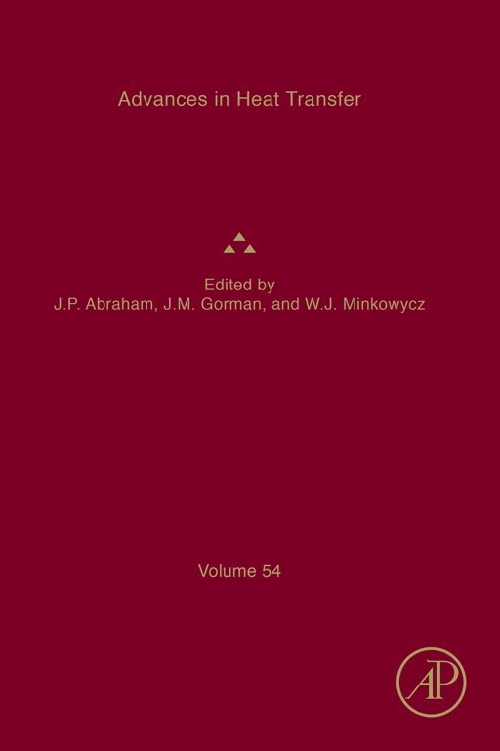 Advances in Heat Transfer 1st Edition â€“ PDF/EPUB Version Downloadable