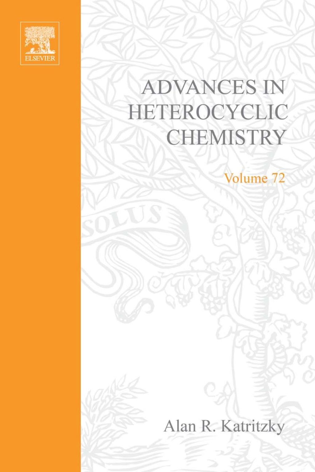 Advances in Heterocyclic Chemistry â€“ PDF/EPUB Version Downloadable