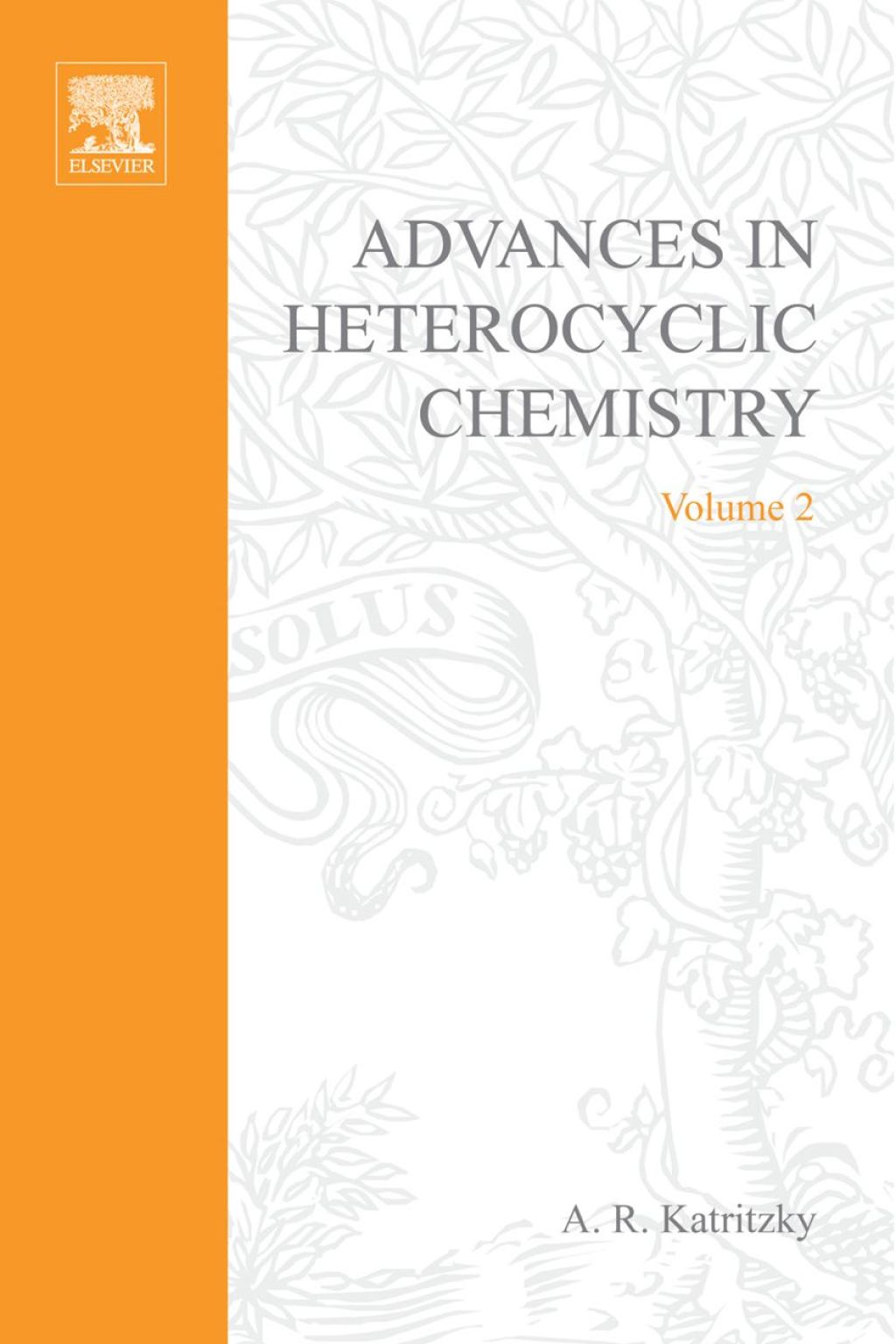ADVANCES IN HETEROCYCLIC CHEMISTRY V 2  â€“ PDF/EPUB Version Downloadable