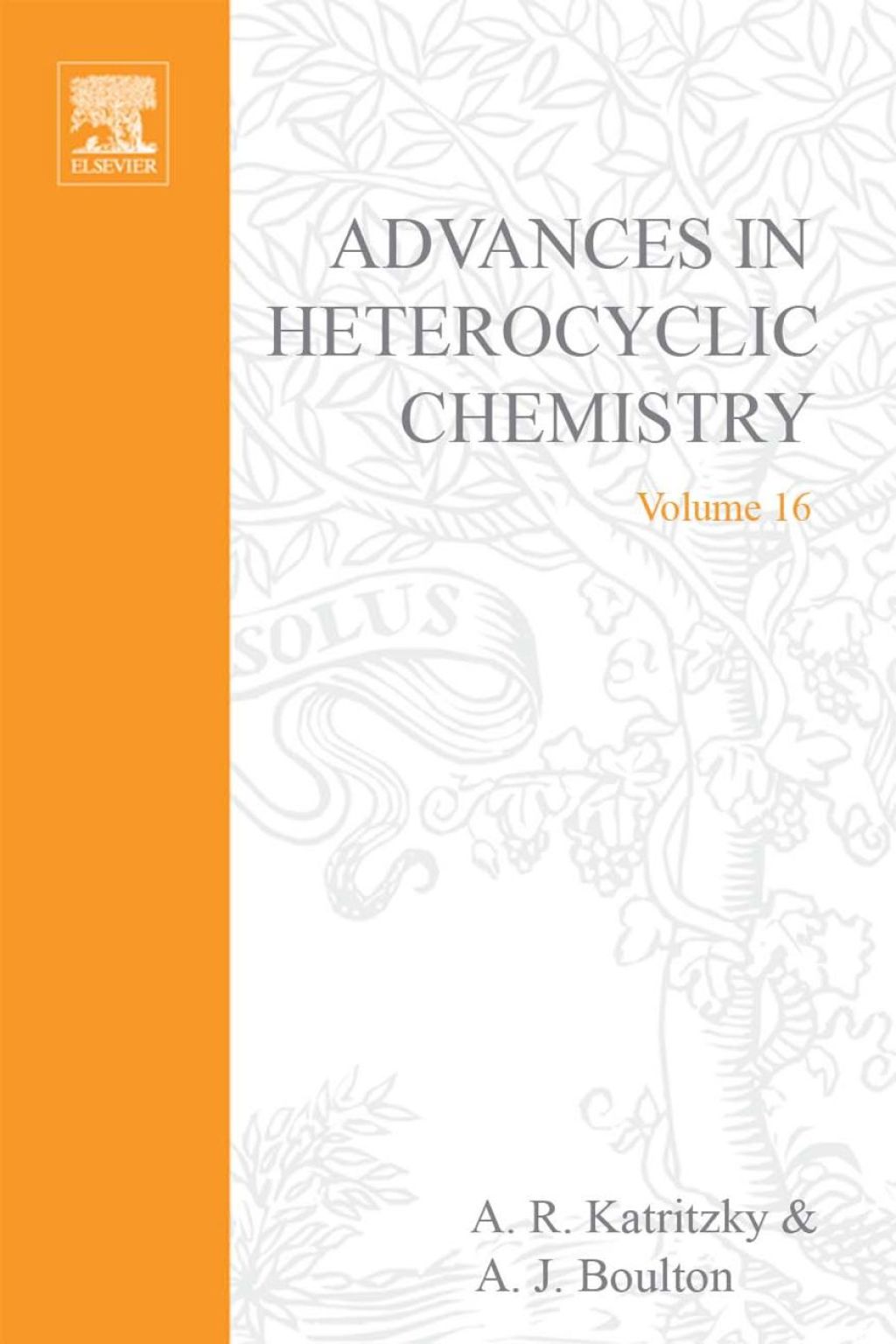 ADVANCES IN HETEROCYCLIC CHEMISTRY V16  â€“ PDF/EPUB Version Downloadable