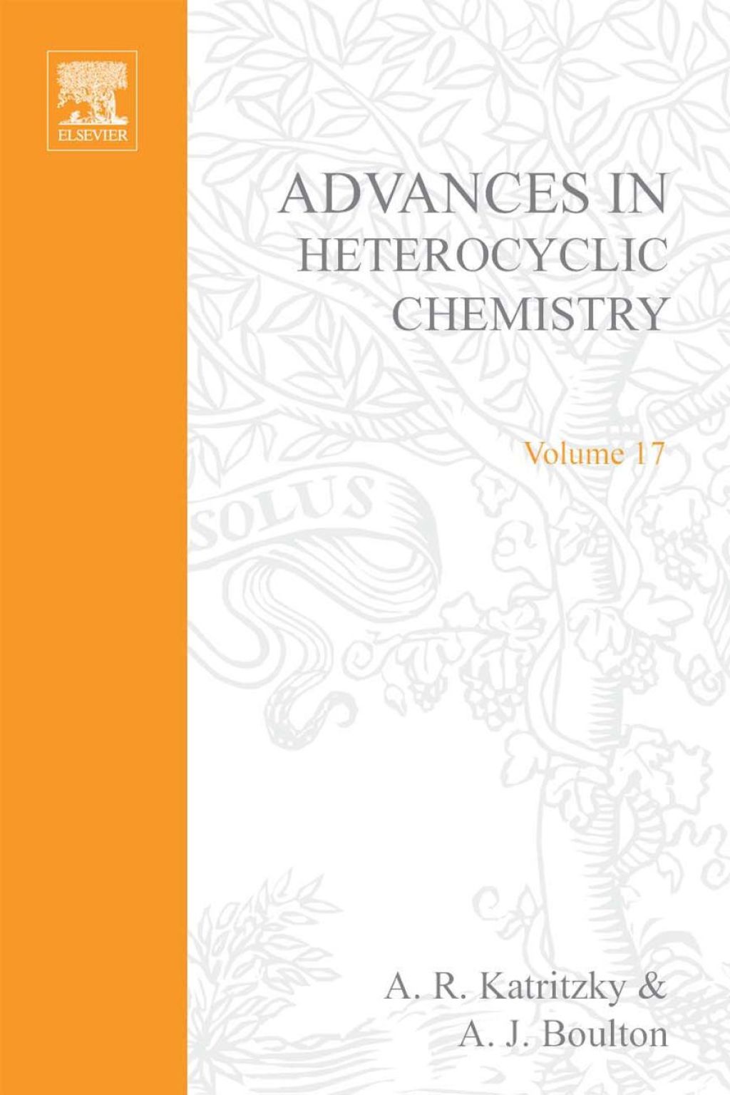ADVANCES IN HETEROCYCLIC CHEMISTRY V17  â€“ PDF/EPUB Version Downloadable