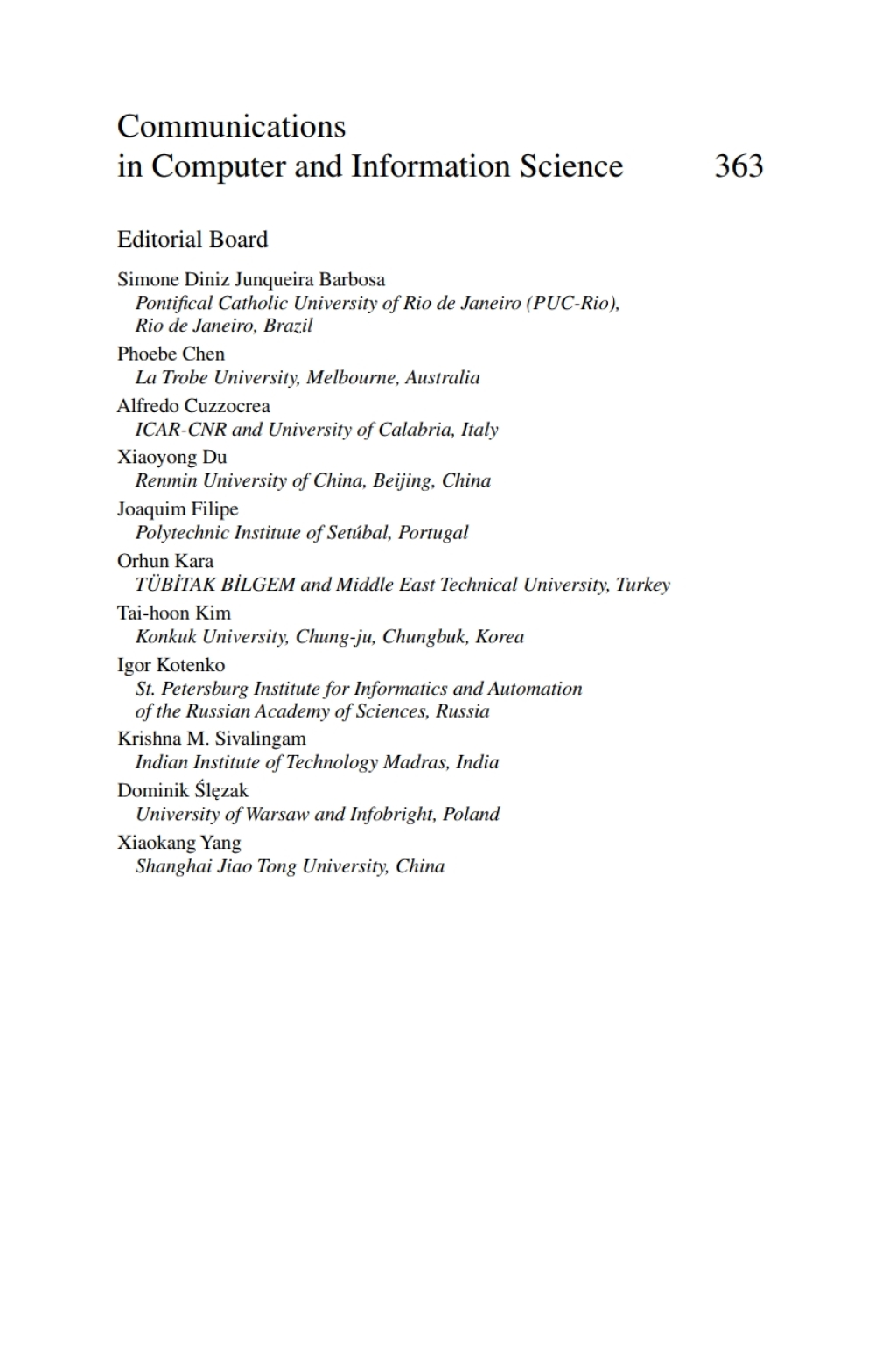 Advances in Image and Graphics Technologies Chinese Conference, IGTA 2013, Beijing, China, April 2-3, 2013. Proceedings  â€“ PDF/EPUB Version Downloadable
