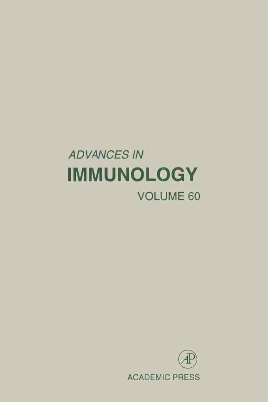 Advances in Immunology  â€“ PDF/EPUB Version Downloadable