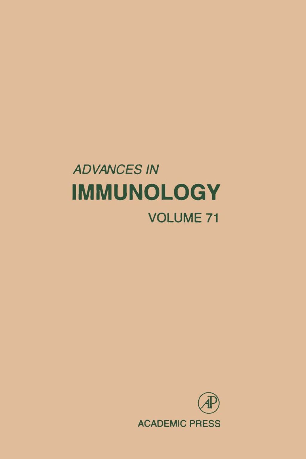 Advances in Immunology â€“ PDF/EPUB Version Downloadable