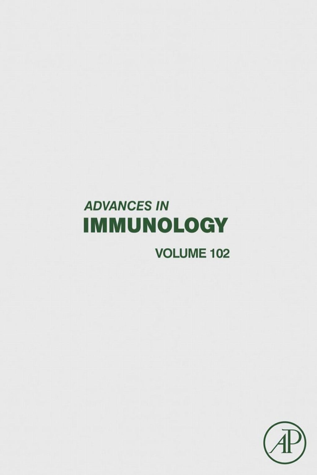 Advances in Immunology â€“ PDF/EPUB Version Downloadable