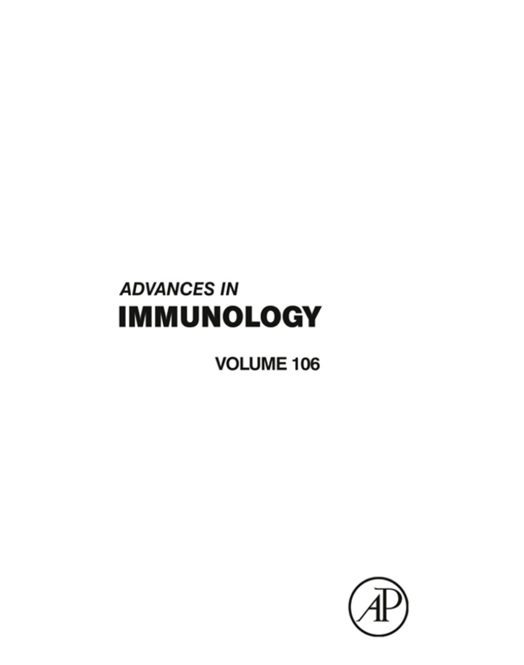 Advances in Immunology â€“ PDF/EPUB Version Downloadable