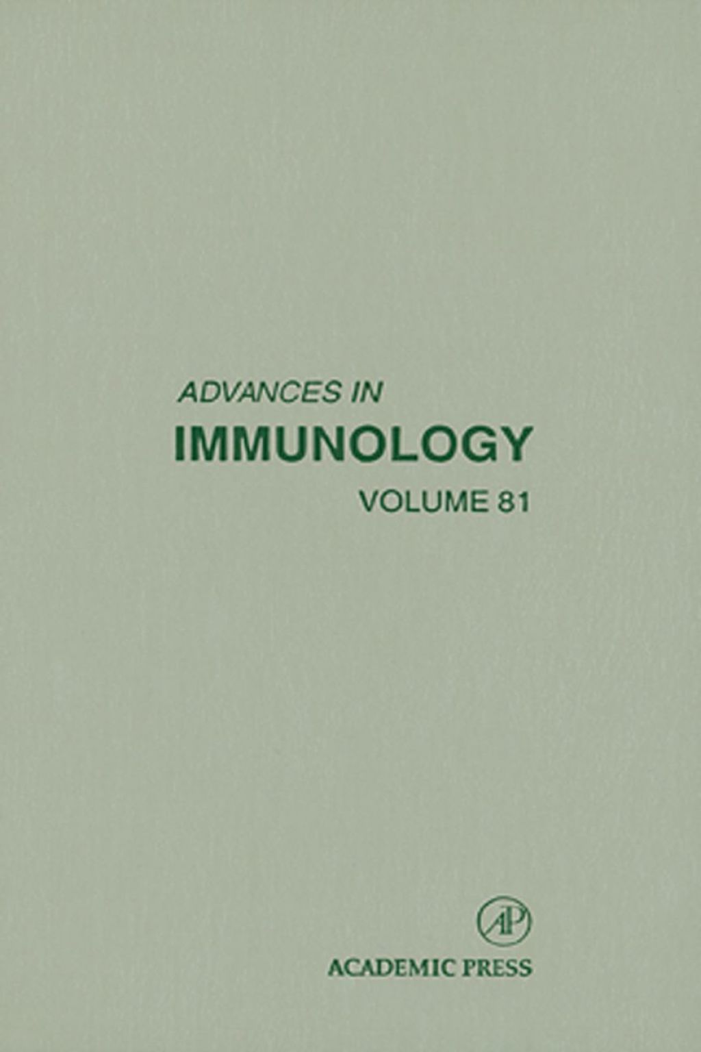 Advances in Immunology â€“ PDF/EPUB Version Downloadable