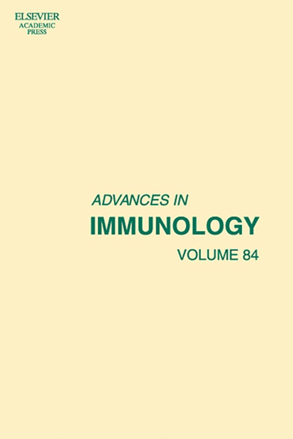 Advances in Immunology – PDF/EPUB Version Downloadable Advances in Immunology – PDF/EPUB Version Downloadable - Image 1